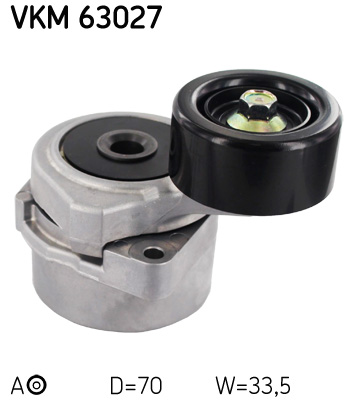 SKF Feszítőgörgő, vezérműszíj VKM63027_SKF